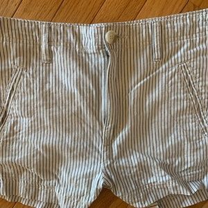 American Eagle striped shorts